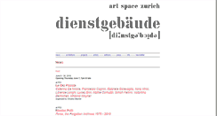 Desktop Screenshot of dienstgebaeude.ch