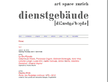 Tablet Screenshot of dienstgebaeude.ch